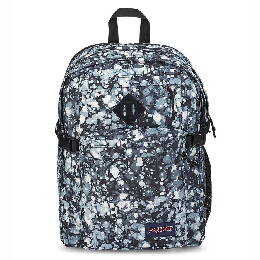 Sac à Dos Scolaire JanSport Main Campus Bleu Noir | XAR-29421111